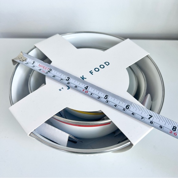 Hasbro Set of 3 Porcelain Enamel Nesting Snack Bowls Monopoly Game Design NEW - Picture 7 of 8